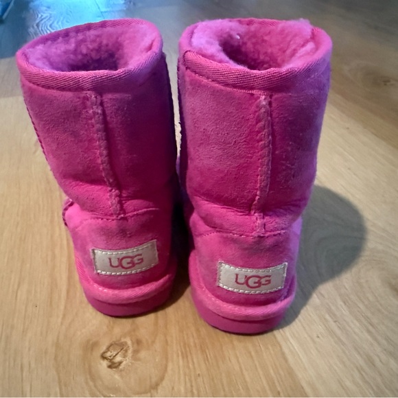 UGG Kids Pink Rain & Snow Boots - Picture 4 of 5